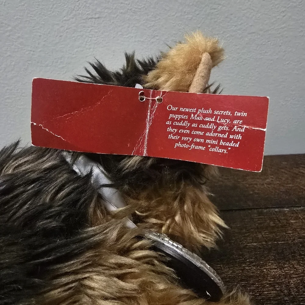 Victoria's Secret Max Dog Terrier Plush Limited Edition 2003 Stuffed Animal - Picture 13 of 16